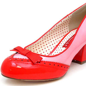 BAIT Riley PATENT SHoES OXFoRD PuMP BoW DRESS WORK